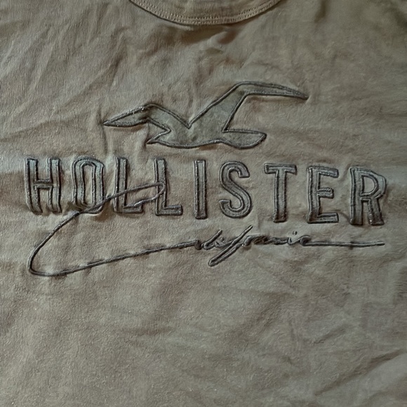 Olive Green Hollister Long Sleeve Shirt - Picture 2 of 4